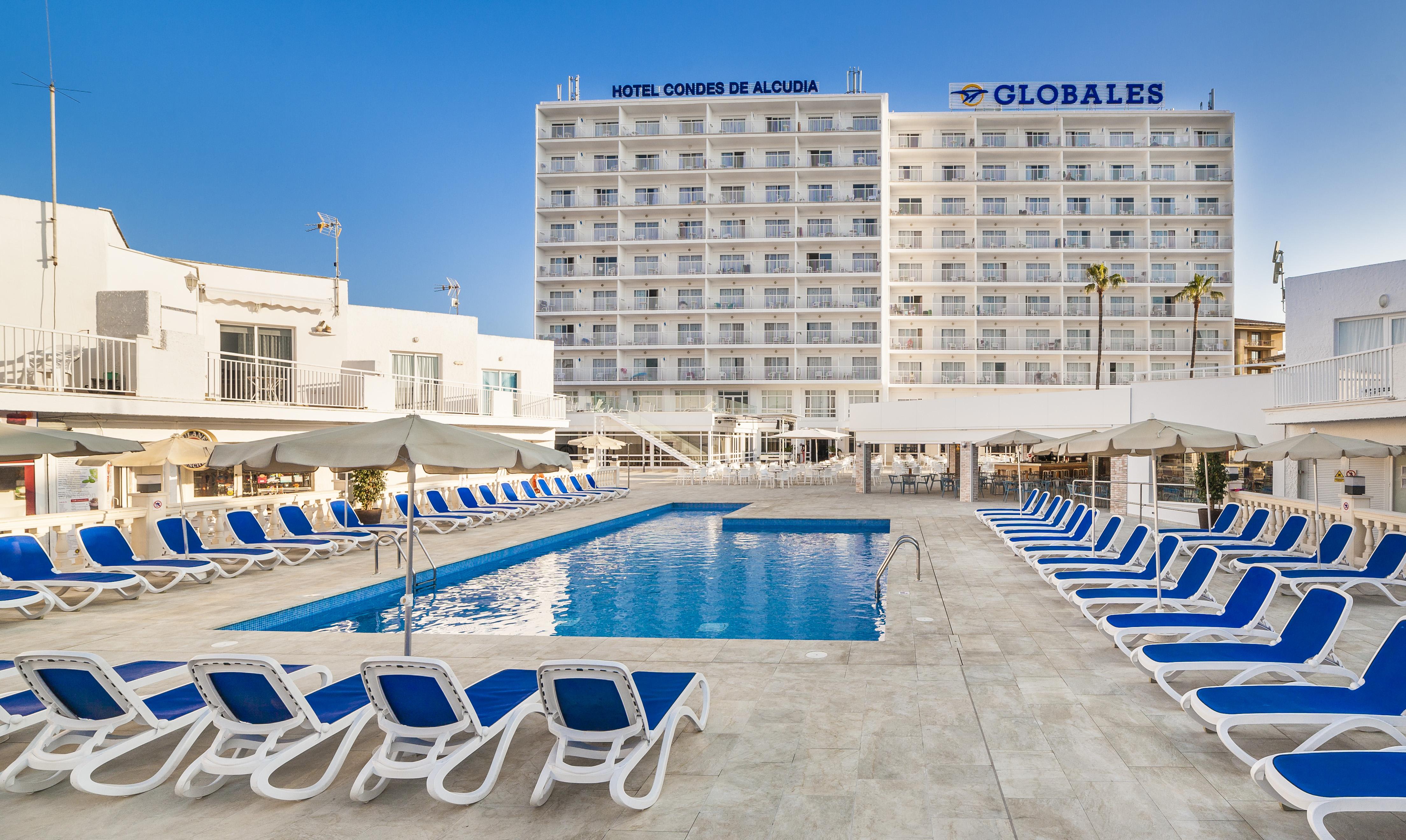 Отель Globales Condes De Alcudia Порто де Алькудиа Экстерьер фото