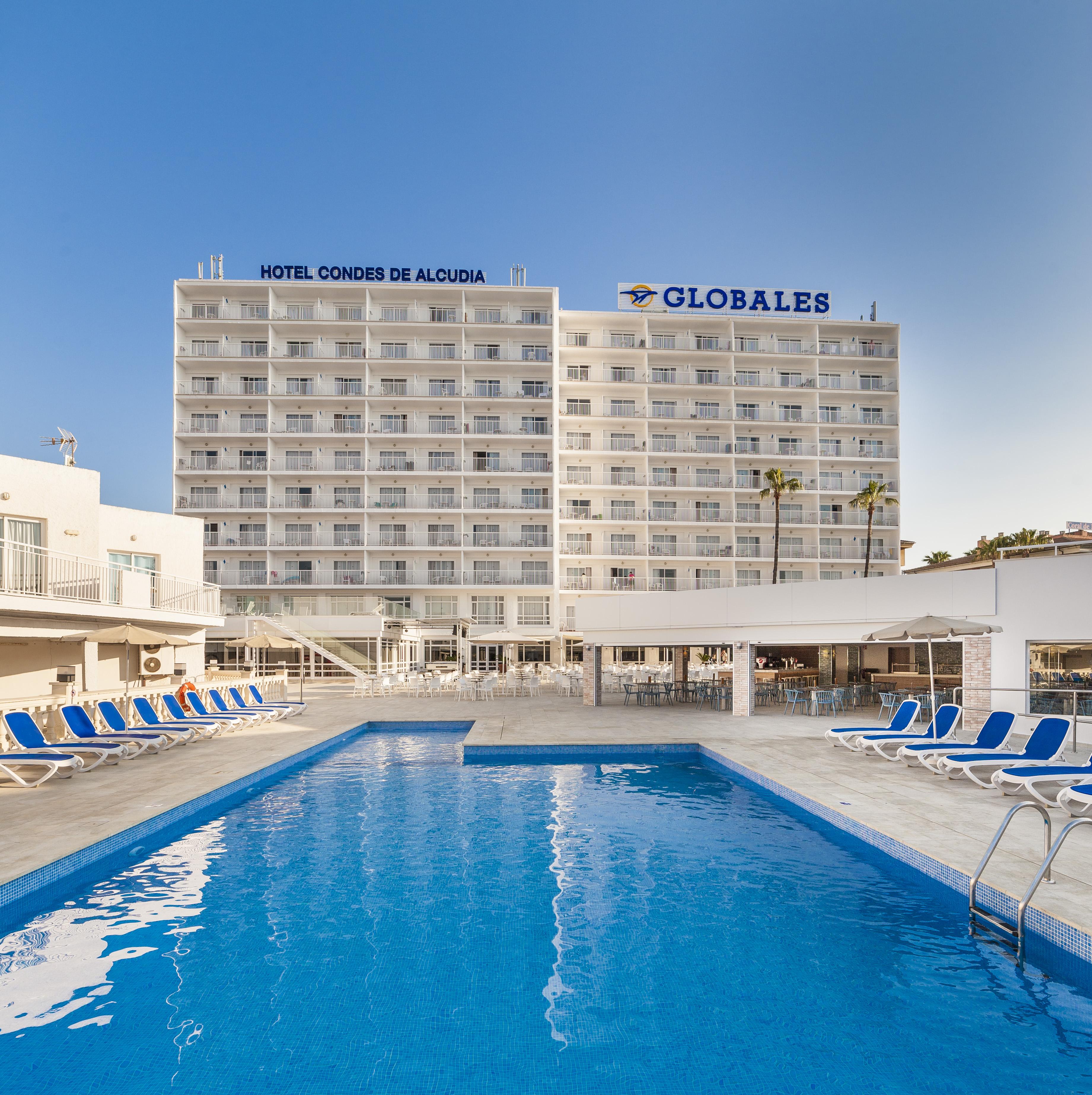 Отель Globales Condes De Alcudia Порто де Алькудиа Экстерьер фото